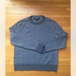 Banana Republic Sweater Italian Merino Yarn By Baruffa Gray Women's Large